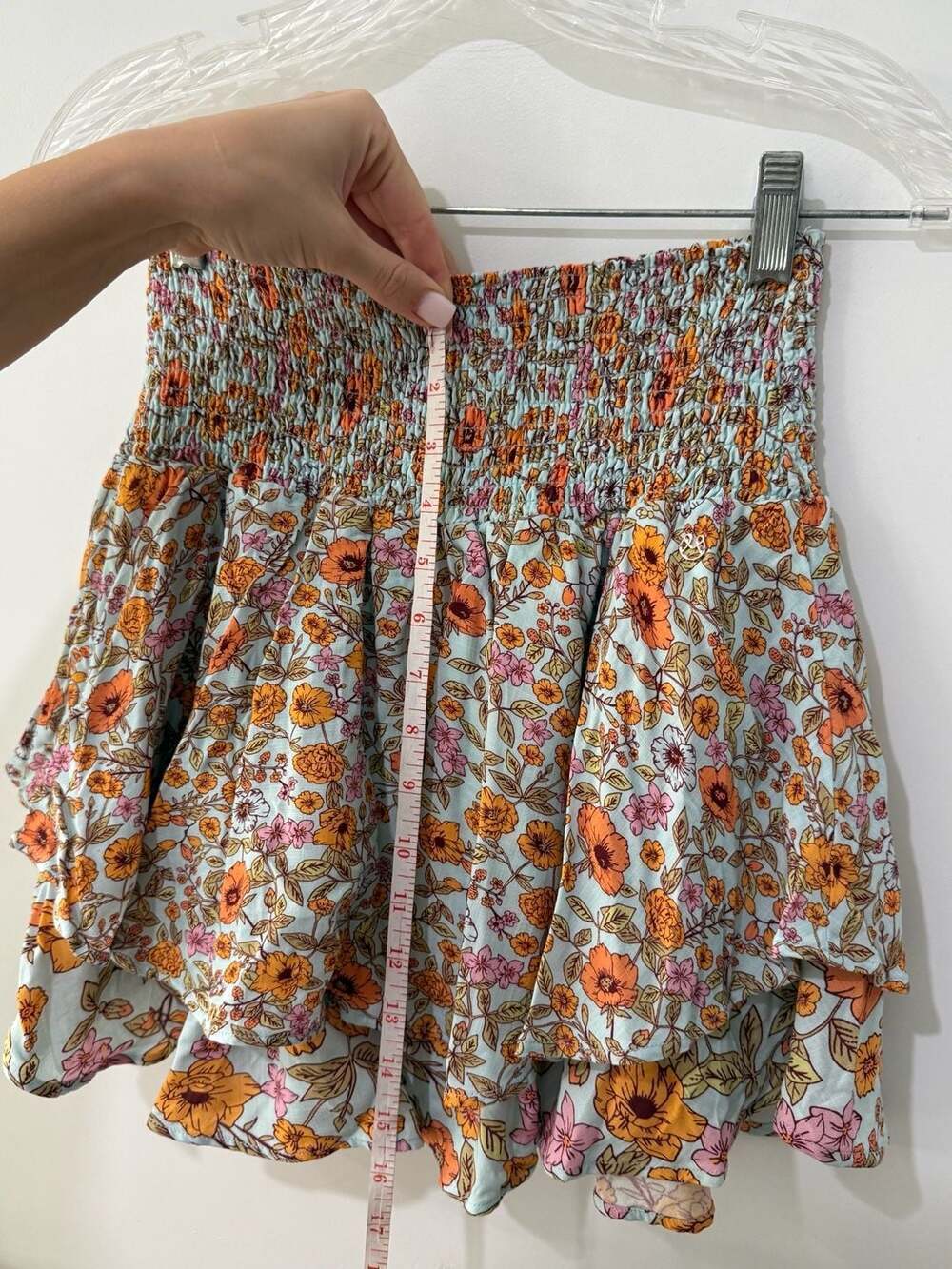 Maaji Abundance Is All Ruffled Floral Mini Skirt - Picture 6 of 8